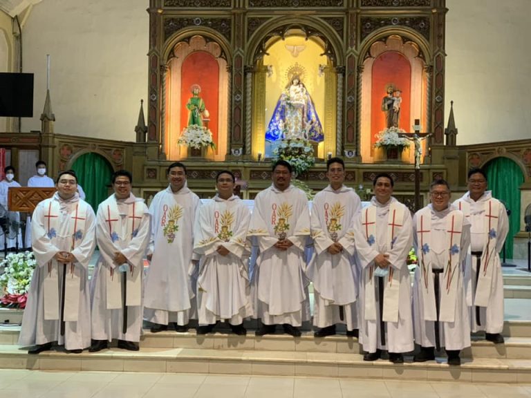 Four Newly Ordained OAR Priests Celebrate the Holy Eucharist