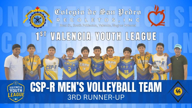 CSPR Men’s Volleyball Team Secures Third Runner Up Spot